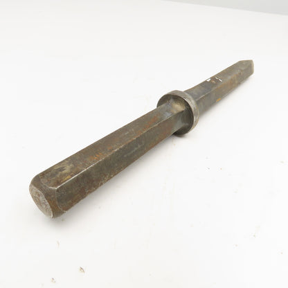 9" Impact Jack Hammer Demolition Moil Point Chisel 1" Hex Shank 15" OAL