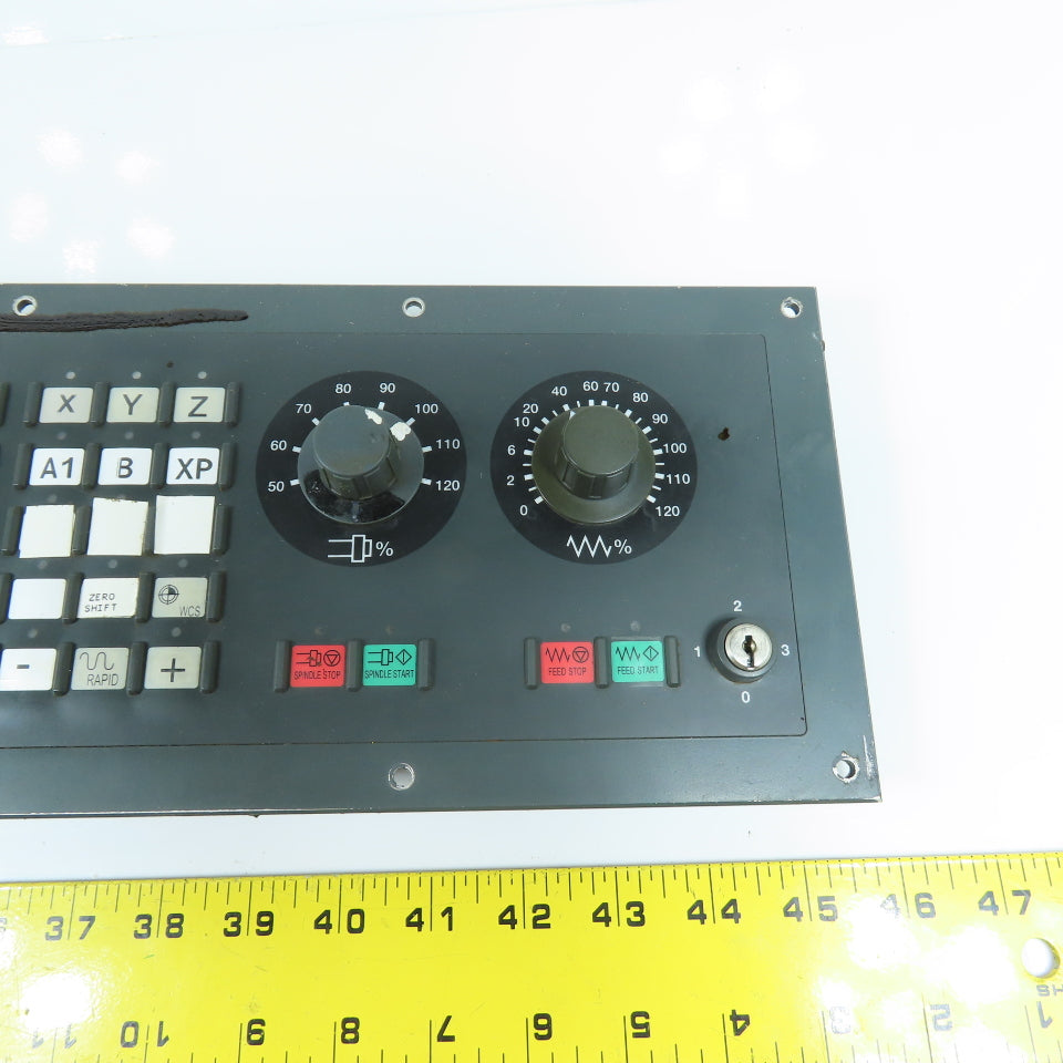 Siemens 6FC5203-0AD12-0AA0 Ver B Sinumerik 840 D Machine Control Panel MSTT,MPI