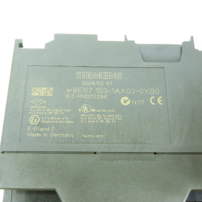 Siemens 6ES7 153-1AA03-0XB0 Simatic S7 ET 200M Interface Module Lot Of 2