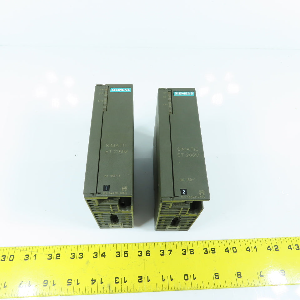 Siemens 6ES7 153-1AA03-0XB0 Simatic S7 ET 200M Interface Module Lot Of 2