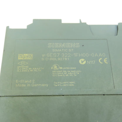 Siemens 6ES7 322-1FH00-0AA0 Simatic S7 Digital Output Module