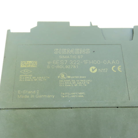 Siemens 6ES7 322-1FH00-0AA0 Simatic S7 Digital Output Module