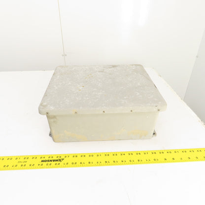Robroy 14" x 12" x 6" Fiberglass Electrical Enclosure W/ Backplate & Hinged Door