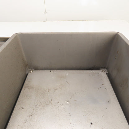 Robroy 14" x 12" x 6" Fiberglass Electrical Enclosure W/ Backplate & Hinged Door