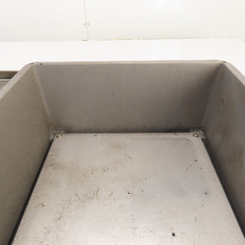 Robroy 14" x 12" x 6" Fiberglass Electrical Enclosure W/ Backplate & Hinged Door