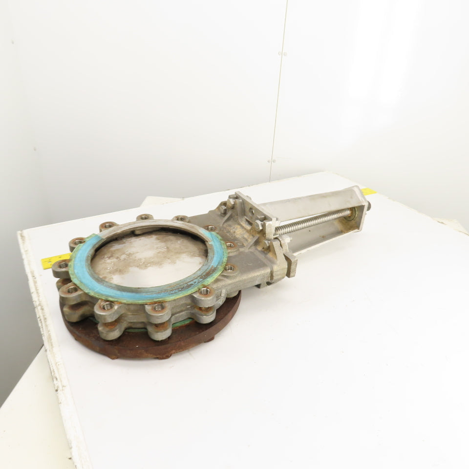 ITT Size 10" Stainless Steel Knife Gate Valve 150CWP