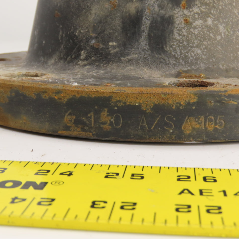 6-150 A/S A-105 B-165 STD H5196 6" Carbon Steel Weld Neck Flange Raised Face