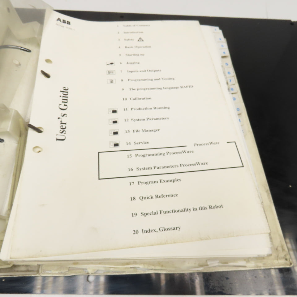 ABB 3HAB7536 Automation BaseWare OS 2.1 Basic Operation Programming Manual