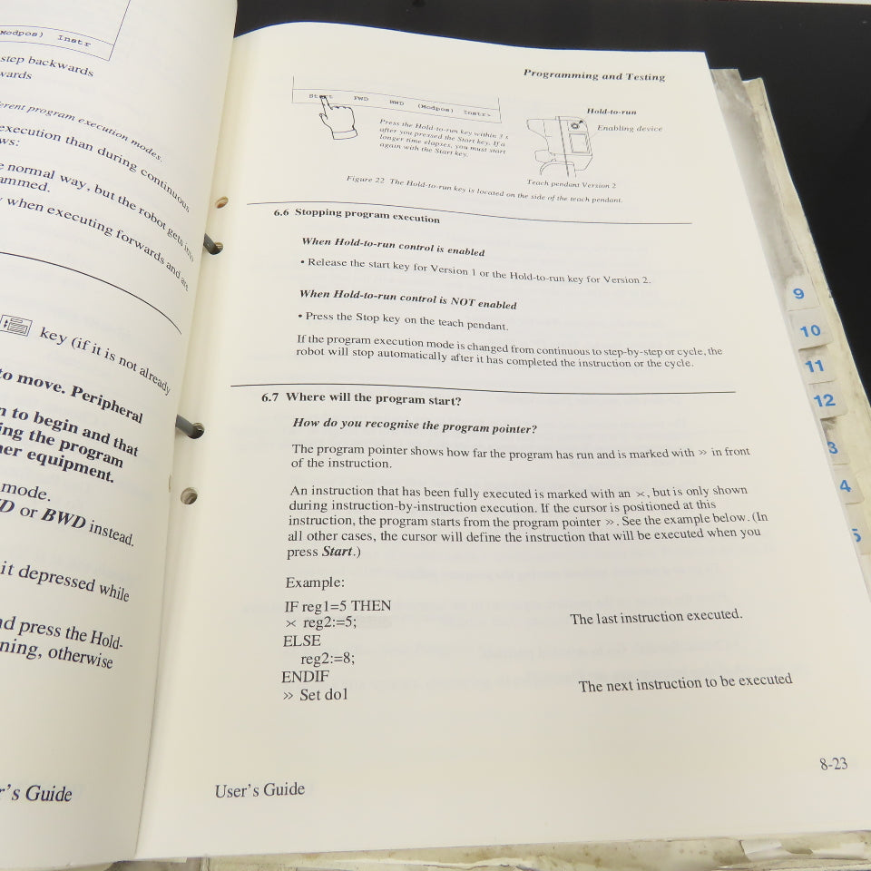 ABB 3HAB7536 Automation BaseWare OS 2.1 Basic Operation Programming Manual