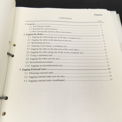 ABB 3HAB7536 Automation BaseWare OS 2.1 Basic Operation Programming Manual