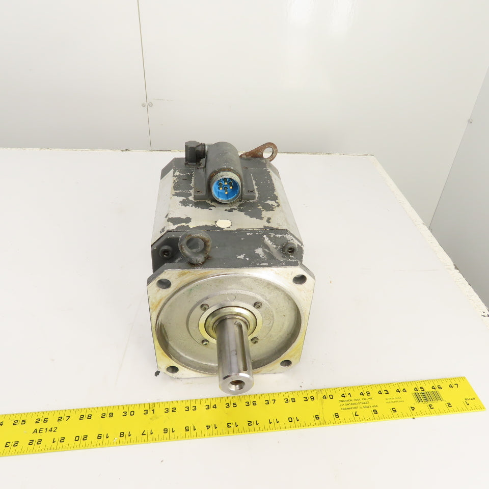 Siemens 1FT6102-8AB71-4AA1 3.8kW Servo Motor 1500RPM W/ Encoder B01-2048-S/R