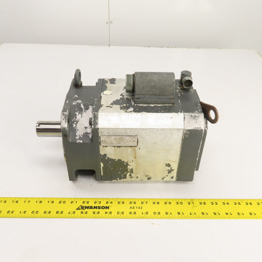 Siemens 1FT6102-8AB71-4AA1 3.8kW Servo Motor 1500RPM W/ Encoder B01-2048-S/R