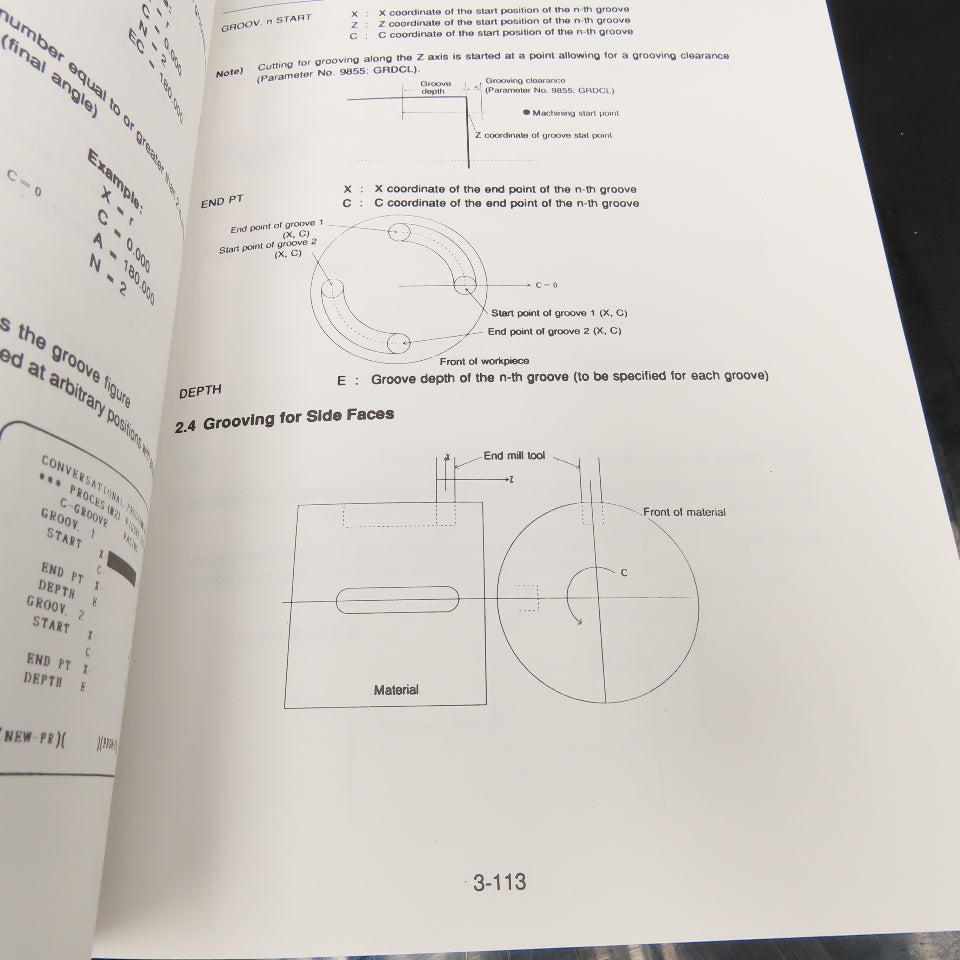 GE Fanuc Series 16-TA, 18-TA Conversational Automatic Programming Guide