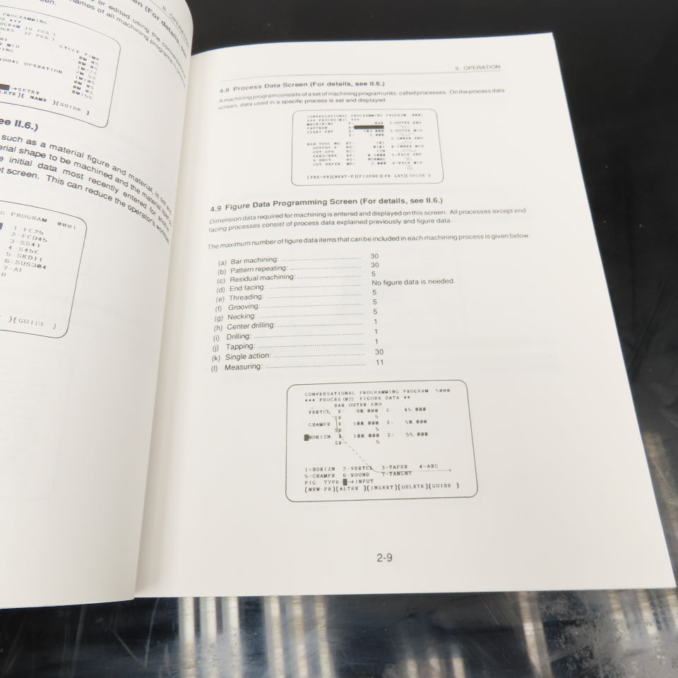 GE Fanuc Series 16-TA, 18-TA Conversational Automatic Programming Guide