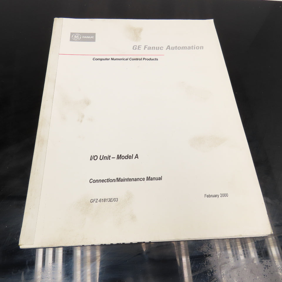 GE Fanuc GFZ-61813E/03 Connection/ Maintenance Manual