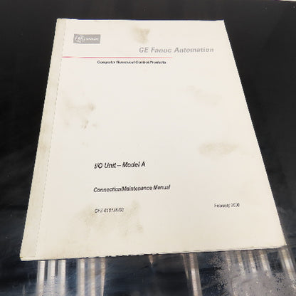 GE Fanuc GFZ-61813E/03 Connection/ Maintenance Manual