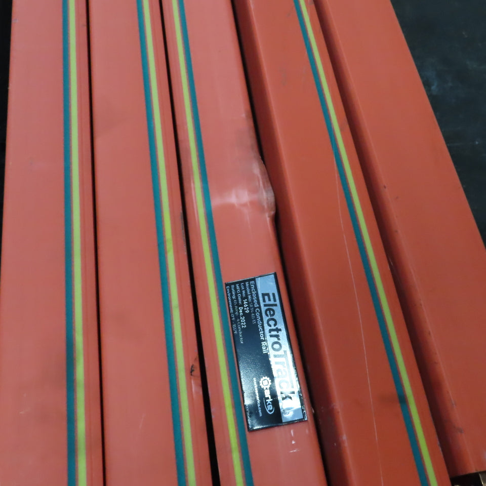 Stark SET4-65-13 ElectroTrack 4 Conductor 65A Conductor Bar W/ Extras 78'