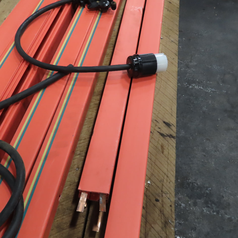 Stark SET4-65-13 ElectroTrack 4 Conductor 65A Conductor Bar W/ Extras 78'