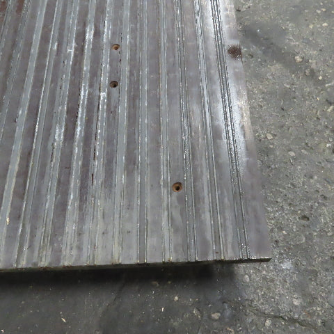49-1/4" x 100" Wooden Imbedded Magnetic Strip Assembly Table Top