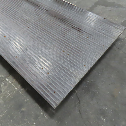 49-1/4" x 100" Wooden Imbedded Magnetic Strip Assembly Table Top