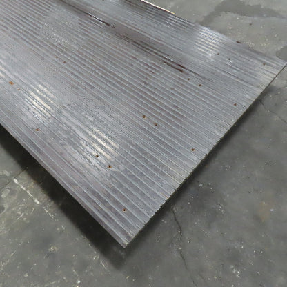 49-1/4" x 100" Wooden Imbedded Magnetic Strip Assembly Table Top