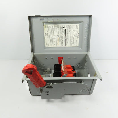 Siemens HNF361 30A Non-Fusible Heavy Duty Safety Disconnect Switch 600V AC Type1