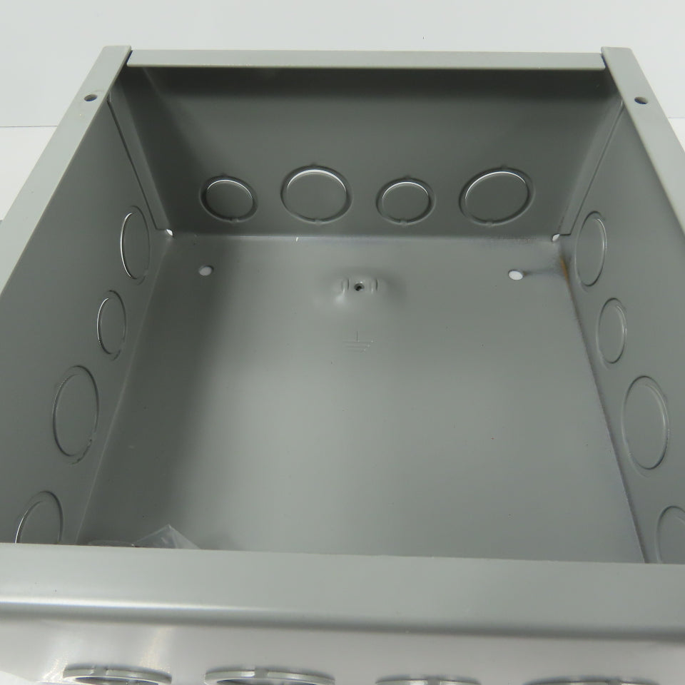 EXM 1100 DF080804 8" x 8" x 4 Screw Cover Electrical Junction Box W/ KO's Lot/2