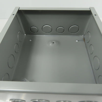 EXM 1100 DF080804 8" x 8" x 4 Screw Cover Electrical Junction Box W/ KO's Lot/2
