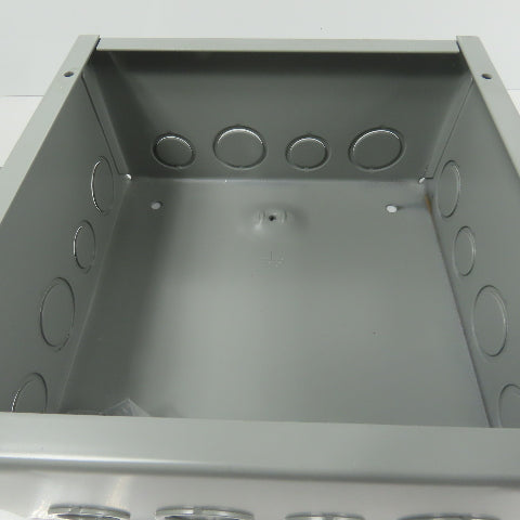 EXM 1100 DF080804 8" x 8" x 4 Screw Cover Electrical Junction Box W/ KO's Lot/2