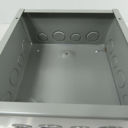 EXM 1100 DF080804 8" x 8" x 4 Screw Cover Electrical Junction Box W/ KO's Lot/2