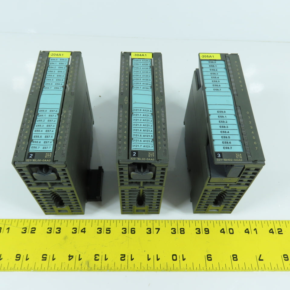 Siemens 323-1BL00-0AA0 321-1BL00-0AA0 321-1BH02-0AA0 PLC Modules (2 In) (1 I/O)