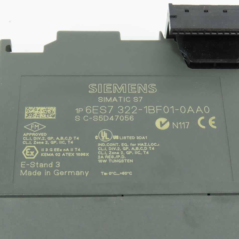 Siemens 322-1BF01-0AA0 Simatic S7 Digital Output Module