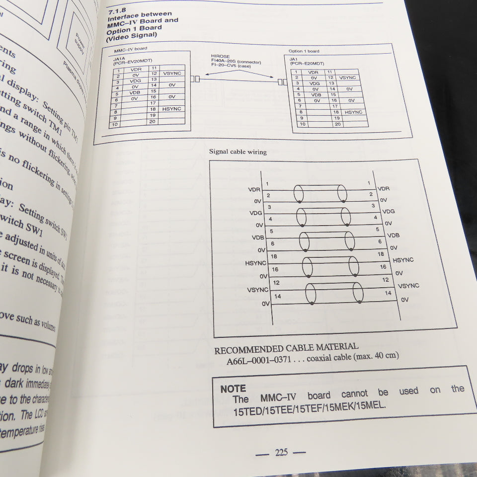 GE Fanuc GFZ-62073E/04 Series 15/150 Model B Connection Manual