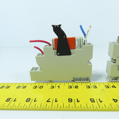 Weidmuller 8536691001 PXZ 35 Relay & Socket Assembly Lot Of 3