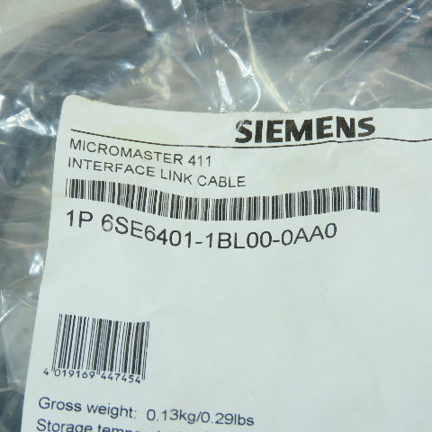Siemens 6SE6400-0BP00-0AA0 Operator Panel W/6SE6401-1DF00-0AA0 Mount & Cable NEW