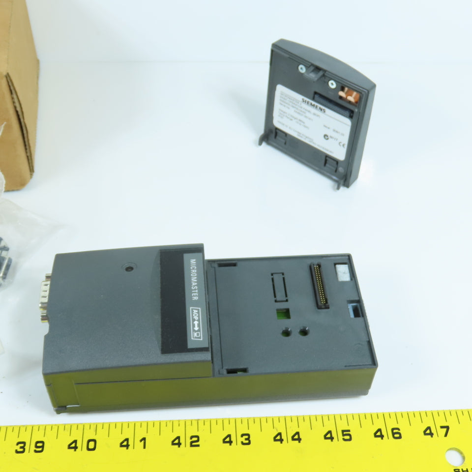 Siemens 6SE6400-0BP00-0AA0 Operator Panel W/6SE6401-1DF00-0AA0 Mount & Cable NEW