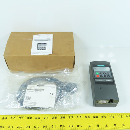 Siemens 6SE6400-0BP00-0AA0 Operator Panel W/6SE6401-1DF00-0AA0 Mount & Cable NEW