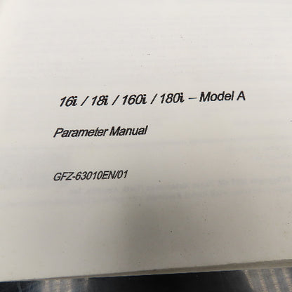 GE Fanuc GFZ-63010EN/01 16i/18i/160i/180i-Model A Parameter Manual