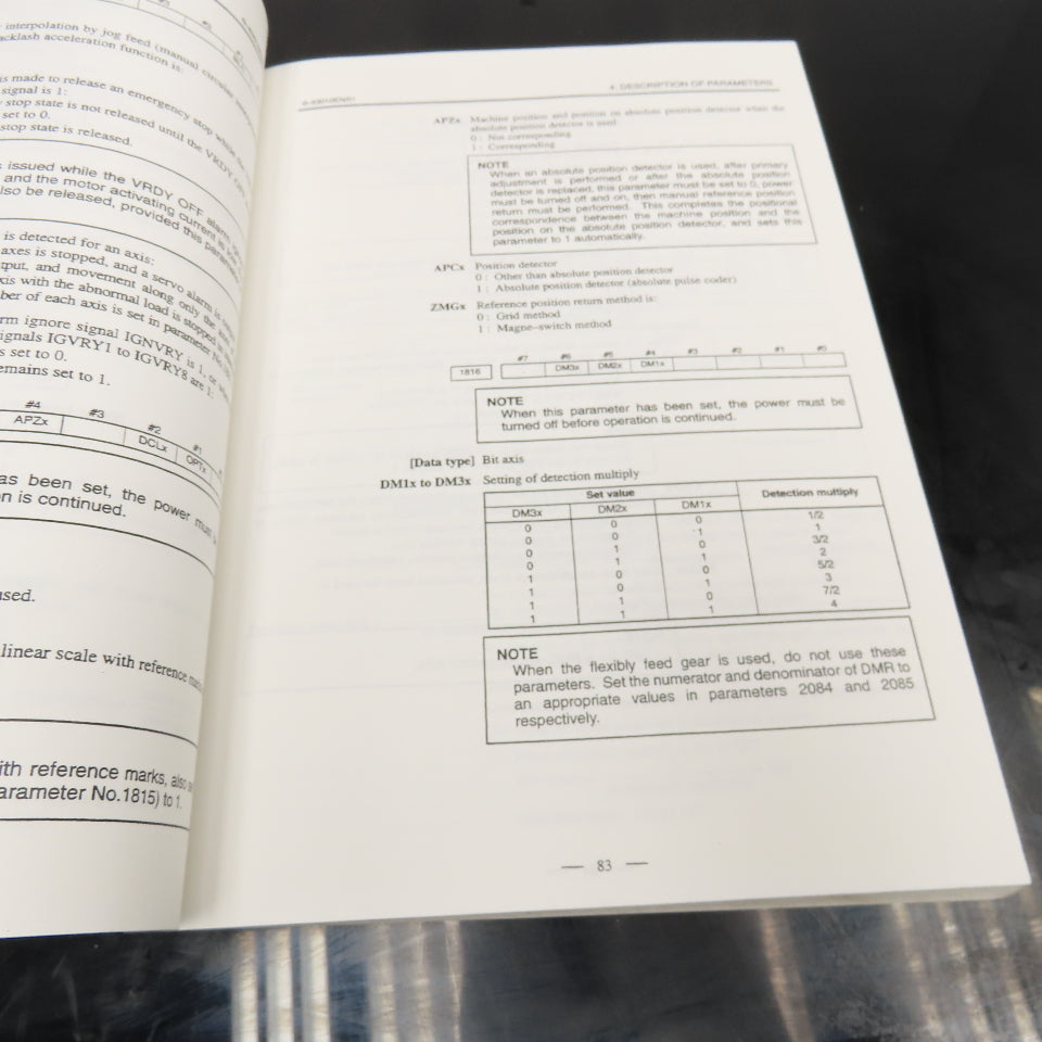 GE Fanuc GFZ-63010EN/01 16i/18i/160i/180i-Model A Parameter Manual