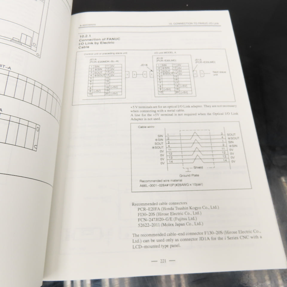 GE Fanuc GFZ-63003EN/03 16i/18i/21i/20i-Model A 160i/180i/210i Connection Manual