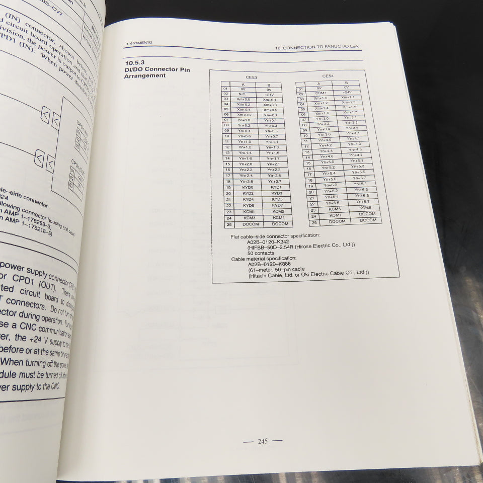 GE Fanuc GFZ-63003EN/02 16i/18i/21i/160i/180i/210i -Model A Connection Manual