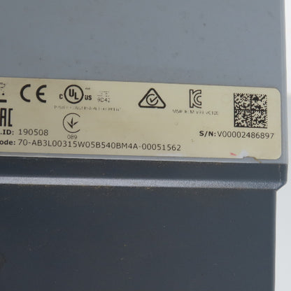Vacon VACON0100-3L-0031-5-HVAC-R02+IP54 15kW 20HP AC Drive 380-500V 3PH