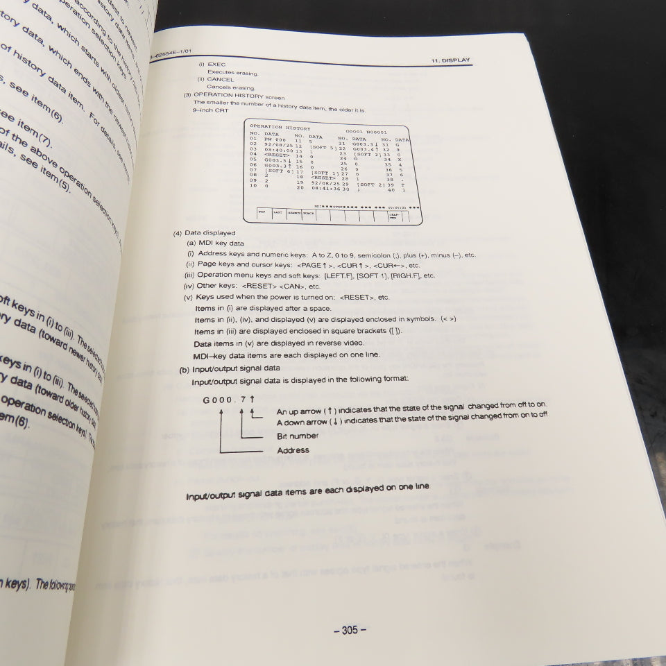 GE Fanuc GFZ-62554E-1/01 Series 15-Model B For Late Operation Manual