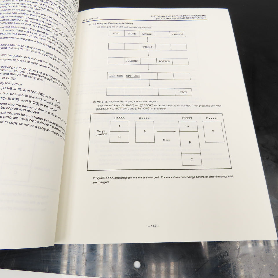 GE Fanuc GFZ-62554E-1/01 Series 15-Model B For Late Operation Manual