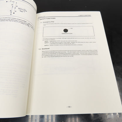 GE Fanuc GFZ-62554E-1/01 Series 15-Model B For Late Operation Manual