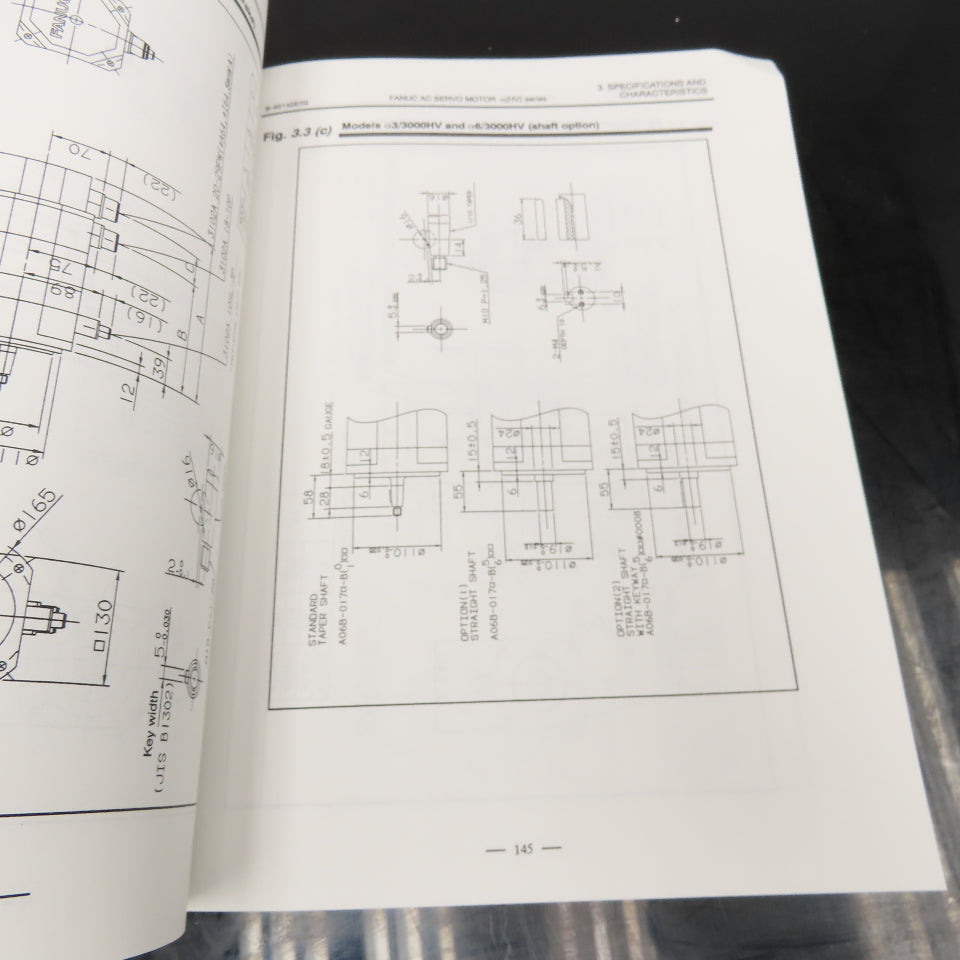 GE Fanuc GFZ-65142E/02 Alpha Series a Series Servo Motor Description Manual