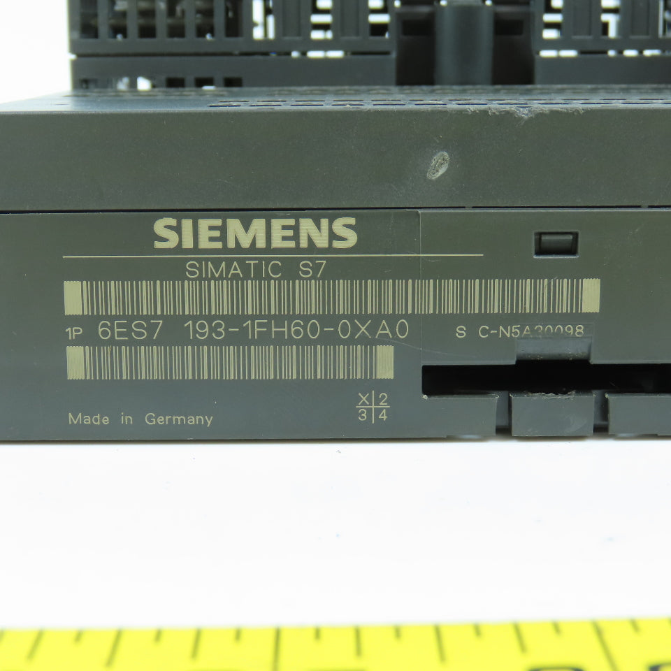 Siemens 131-1BH12-0XB0 ET 200L-SC Digital Input Module W/ 6ES7 193-1FH60-0XA0