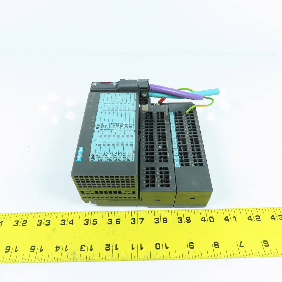 Siemens 131-1BH12-0XB0 ET 200L-SC Digital Input Module W/ 6ES7 193-1FH60-0XA0