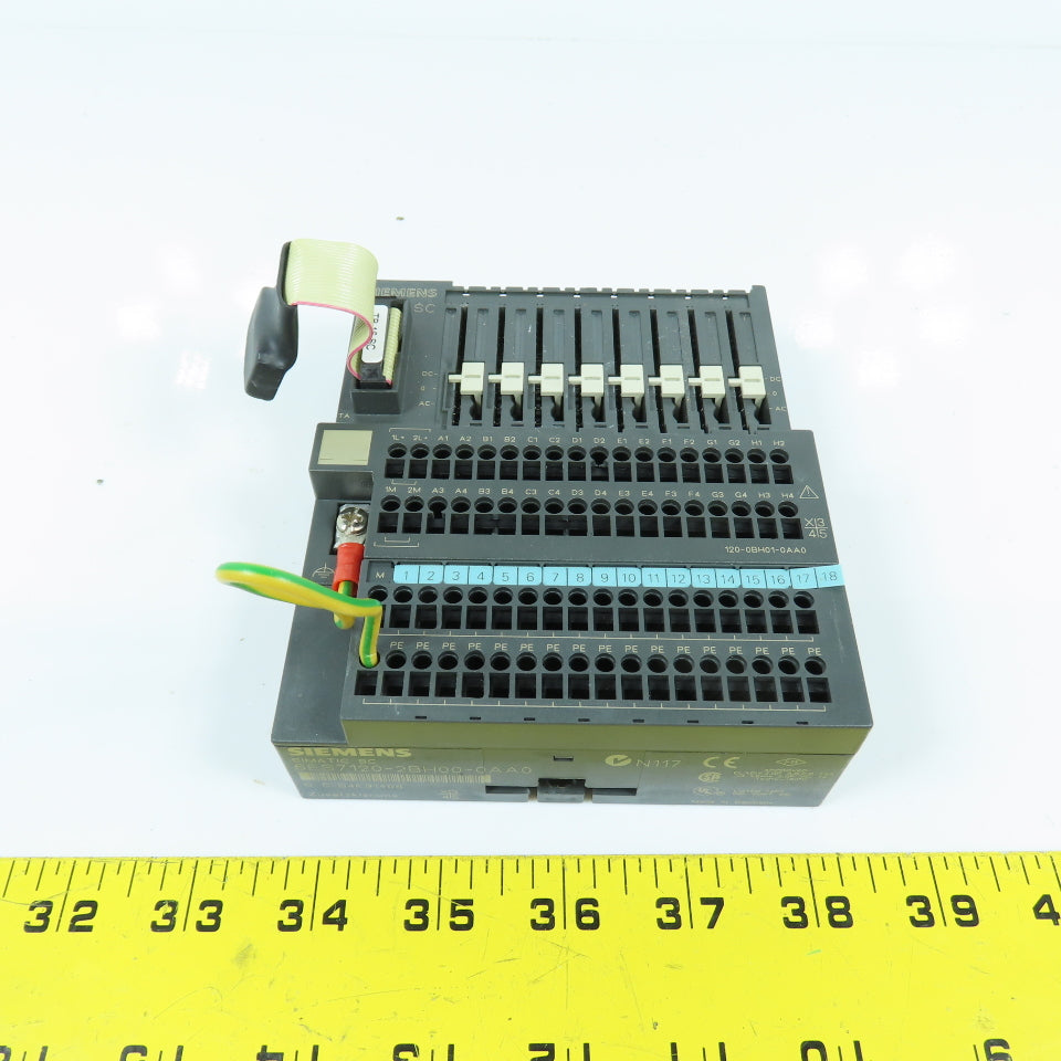 Siemens 6ES7120-0BH01-0AA0 Simatic SC Spring Terminal Block W/6ES7120-2BH00-0AA0