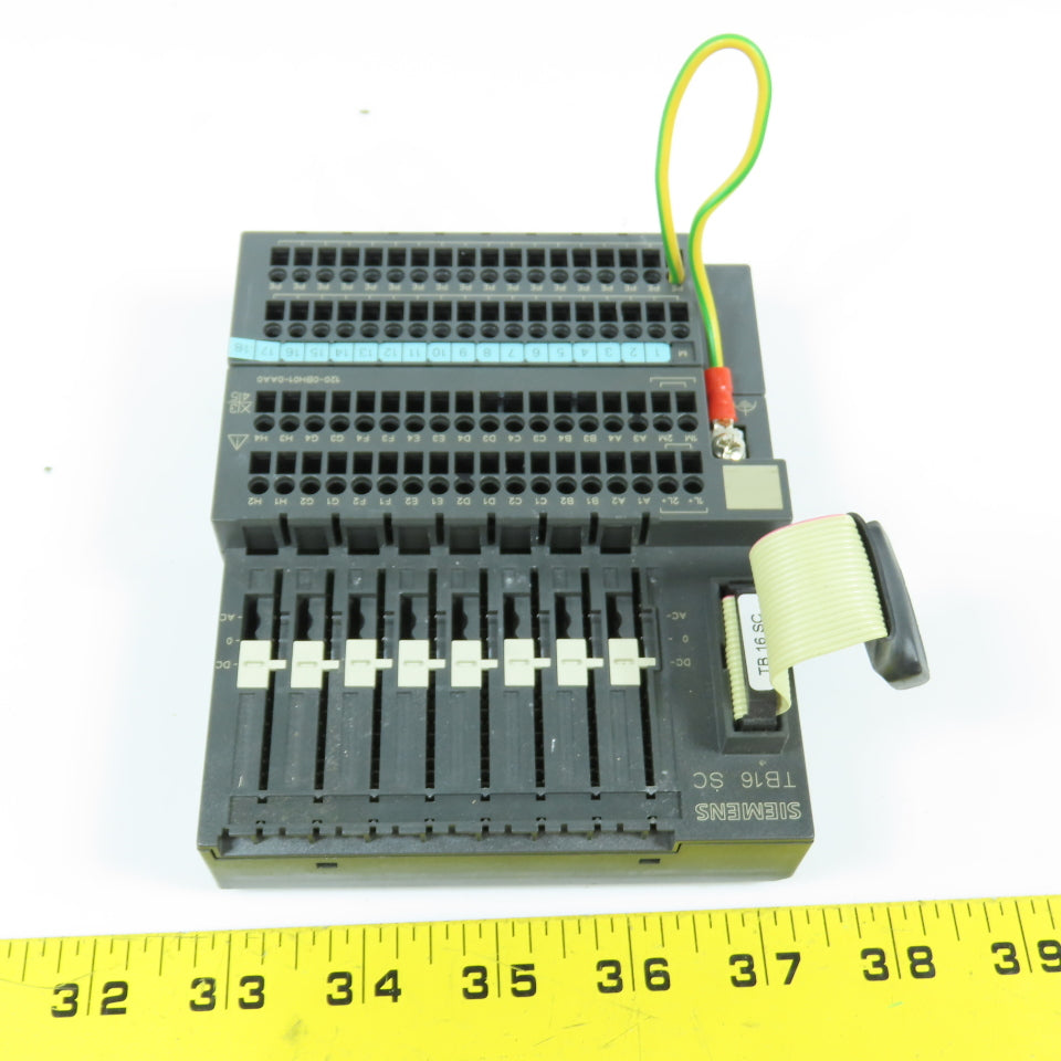 Siemens 6ES7120-0BH01-0AA0 Simatic SC Spring Terminal Block W/6ES7120-2BH00-0AA0